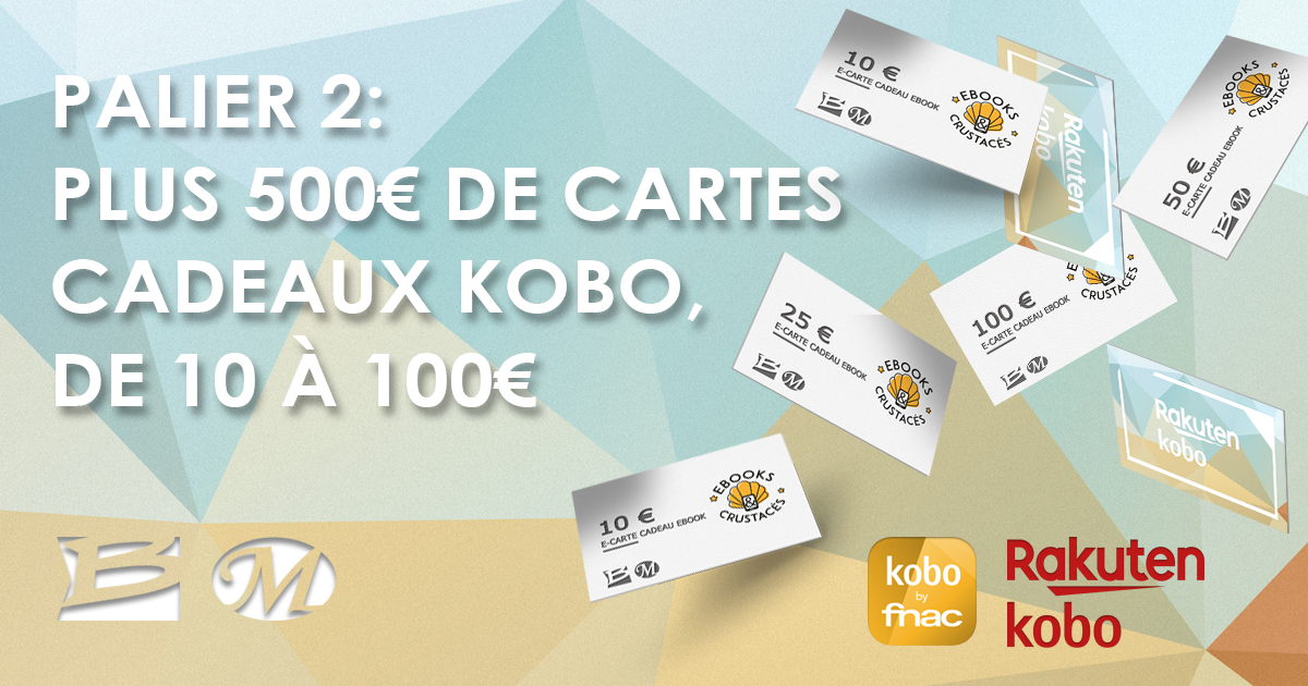 Carte cadeau livre numérique KOBO FNAC - LE BLOG DES CARTES CADEAUX